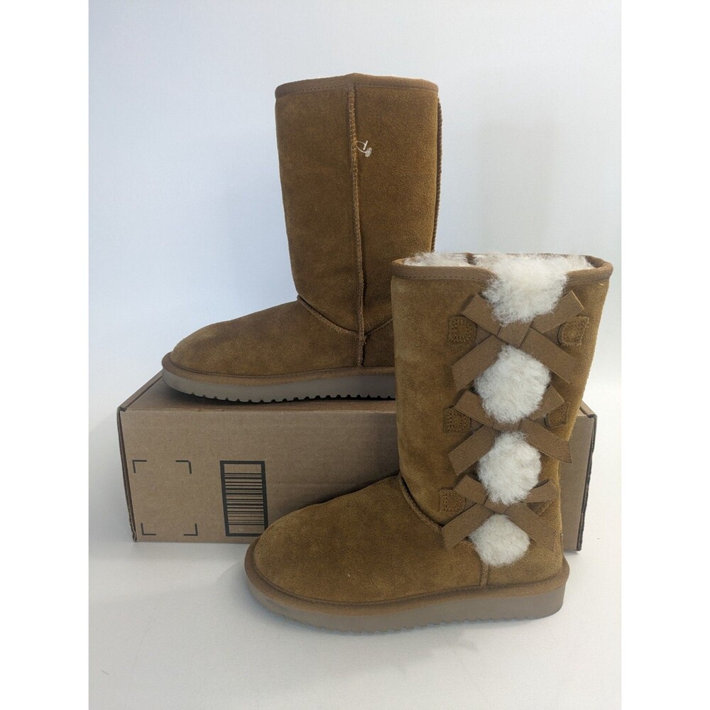 Koolaburra by UGG Women's Victoria Tall Fashion Boot, Chestnut, 5
